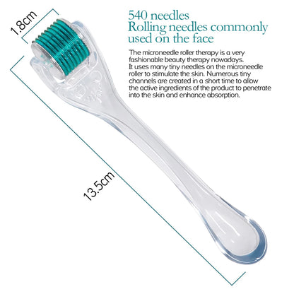Professional Beauty Derma Roller Micro Face Roll Hair Growth For Skin Facial Hair Beard Scalp Micro Needle Face Roller Skin Care