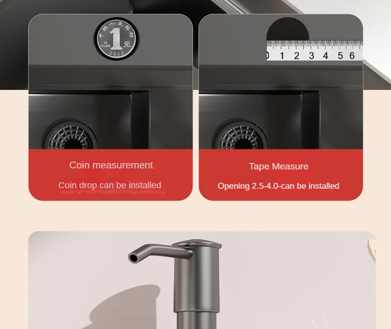 Kitchen Sink Soap Dispenser Detergent Soap Extender Detergent Presser for Detergent and Hand Soap Kitchen Accessories