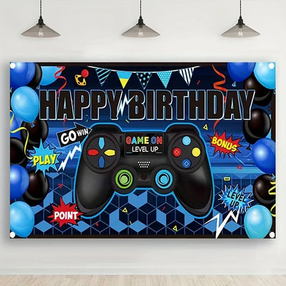 Video Game Background Party Game Themed Party props Video game Party Wall decoration supplies Party decoration supplies