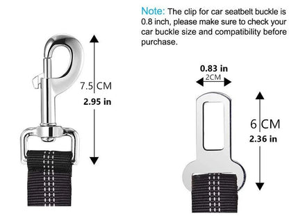 New Solid Two-in-one Dog Harness Leash Pet Car Seat Belt BackSeat Safety Belt Adjustable for Kitten Dogs Collar Pet Accessories