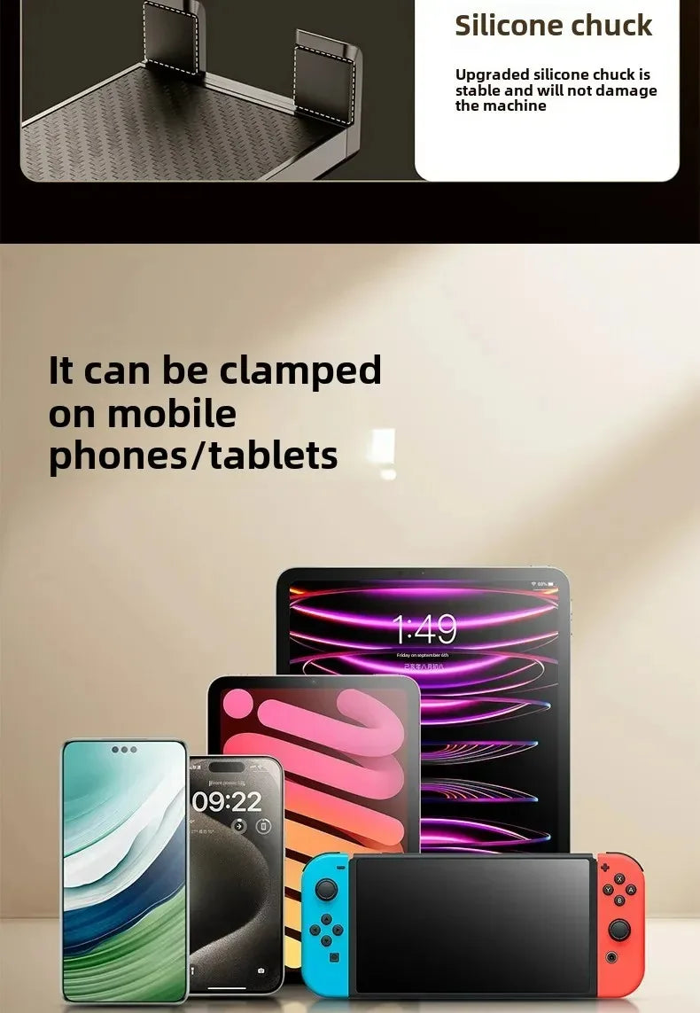 Tablet Holder for Bed Desk IPad Stand with Flexible Metal Arm Rods Tablet Stand For 4-13 inch Android Tablet Xiaomi Poco Bracket