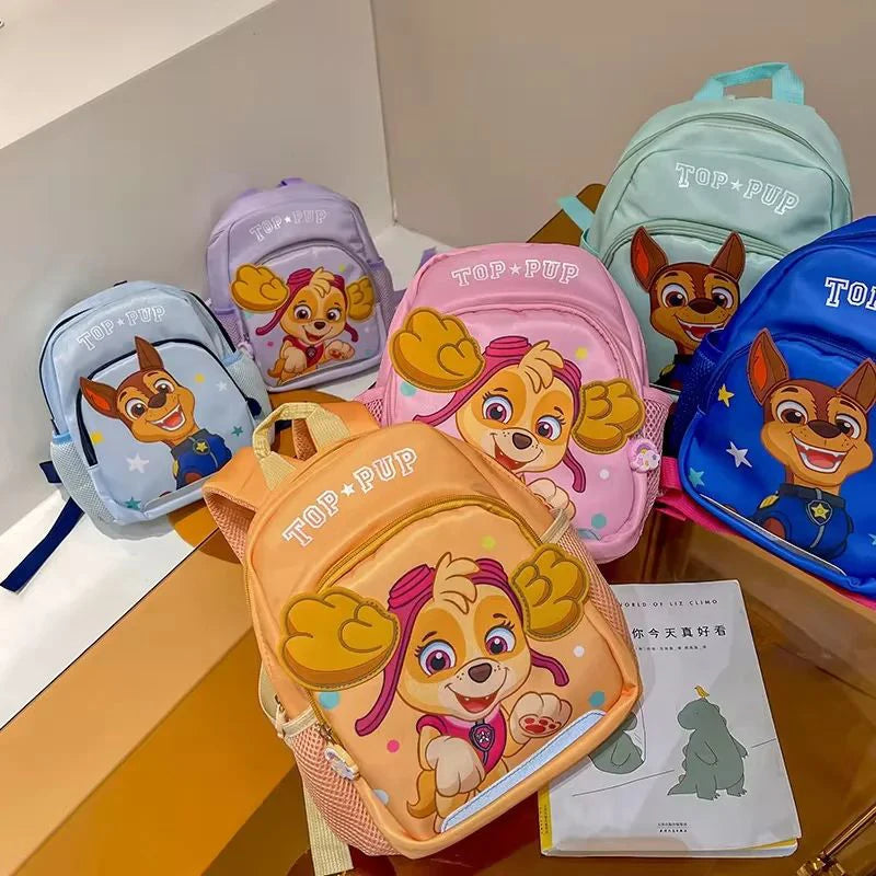 PAW Team Cute Cartoon School Bags Kids Boys Girls School Bags Children's Gifts Kindergarten School Bags School Season
