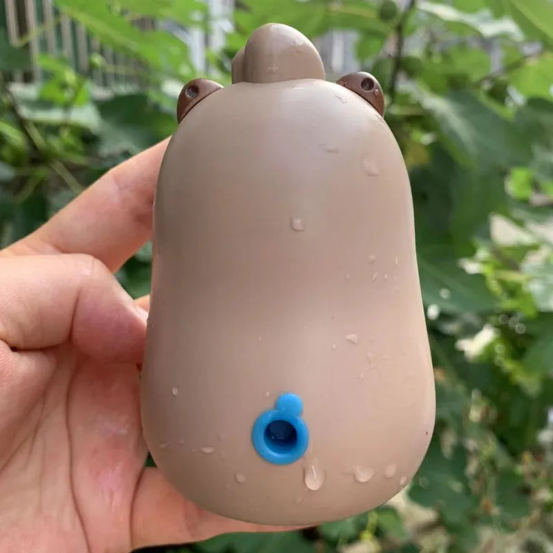 Funny Capybara Plastic Water Gun Gags Practical Jokes Water Toys Cute Capybara Outdoor Games Swimming Pool Squirt Water Toys