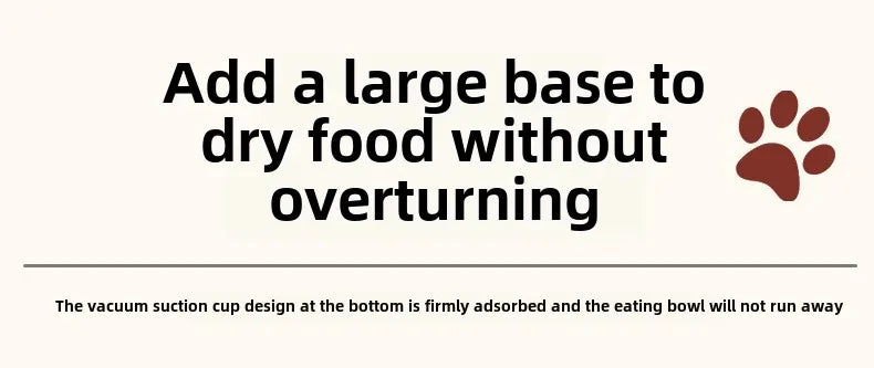 Pet Feeder Slow Feed Bowls Double Bowls Foldable with 3 Adjustable Height Suitable for Pets of Different Heights Water Feeding