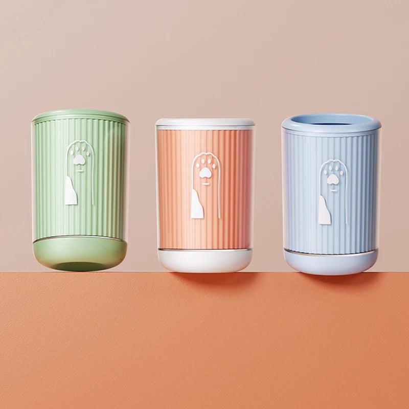 Silicone Dog Paw Cleaning Cup Portable Pet Foot Cleaning Cup for Cats Dogs Detachable Dog Cat Paw Cleaner Dog Accessories