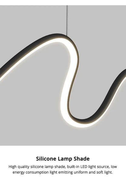 Dining Room Lamp Chandelier Light Luxury Lamps Modern Minimalist Dining Room Dining Table Bar Nordic Minimalist Strip 2025 New