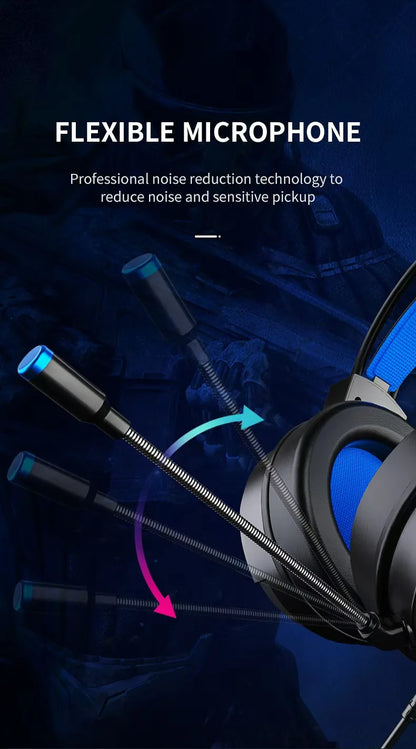 G58 gaming headset gaming wired 7.1 channel PUBG headset computer laptop headset