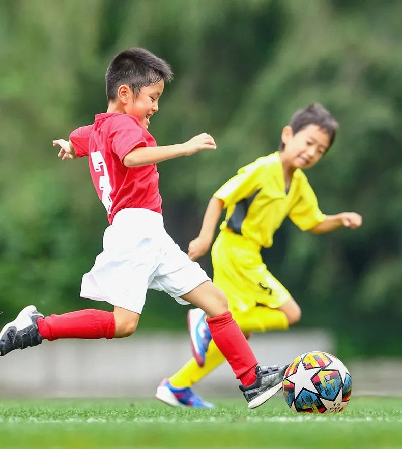 Size4 Football Kids Training High Elastic Wear-resistant Waterproof Soccer Children Team Game Sports Supplies Anti-slip Football