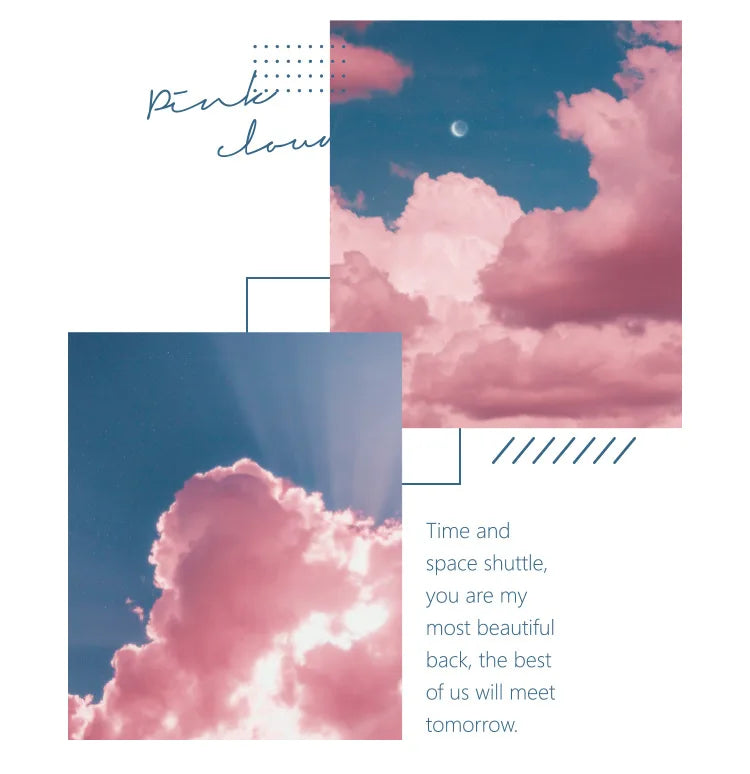 2 pcs Creative scenic magnetic bookmark Student decorative book holder reading accessories Student office Supplies