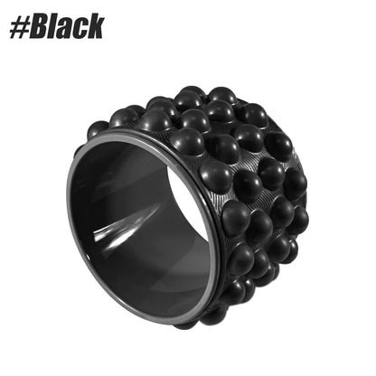 Back Roller Massager, Deep Tissue Massage Tools, Myofascial Release Trigger Point Yoga Wheel Foam Roller for Muscle Pain Relief