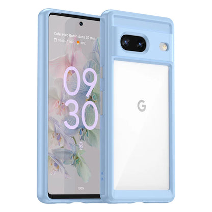 For Google Pixel 7 Case Cover Google Pixel 8 7 Pro 7A Capas Shockproof Clear Transparent Multicolour Fundas Google Pixel 7 Pro