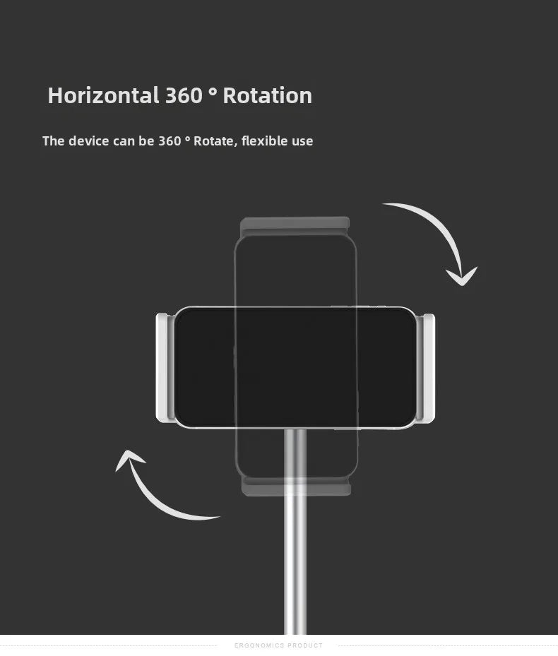 Sturdy Tablet Stand with Adjustable Viewing Angles - Ideal for Bedside, Desktop, and Kitchen Use