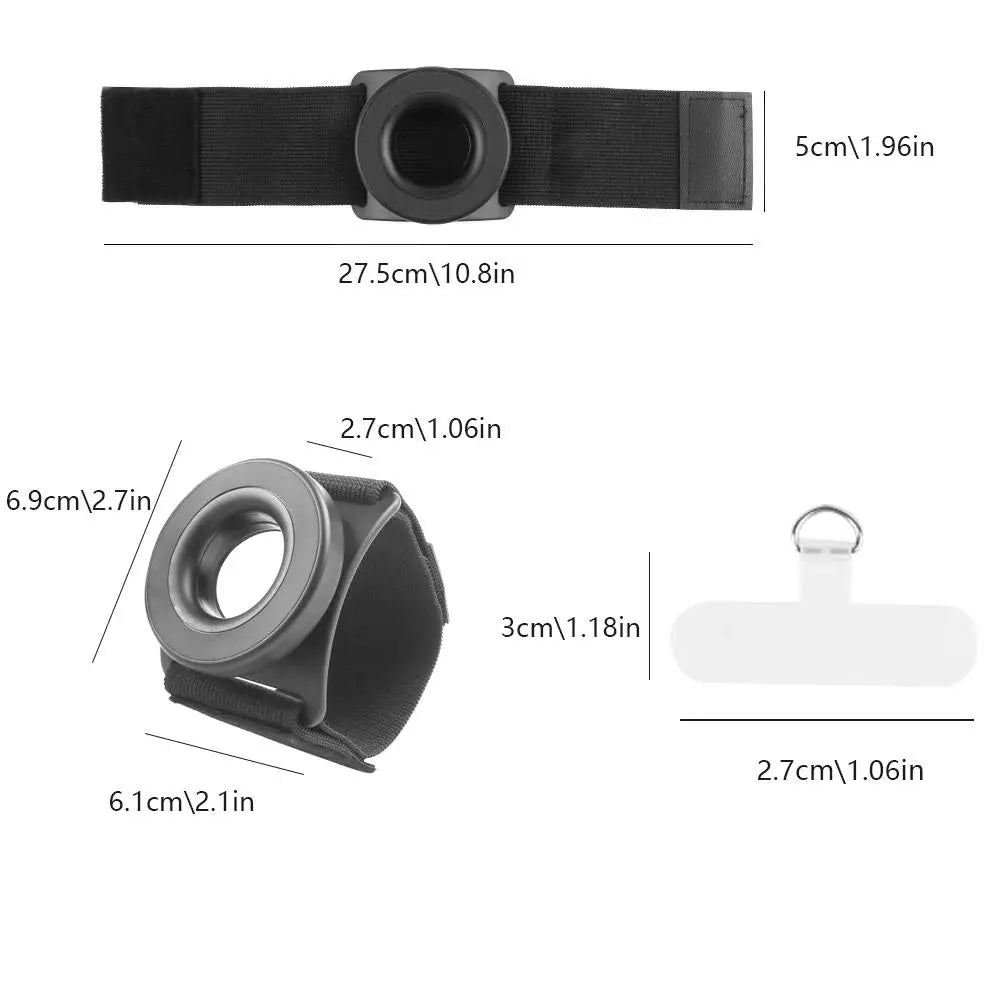 Wrist Strap Magnetic Phone Holder Universal Suitable For Navigation And Sports Easy To Disassemble With Anti Loss Rope