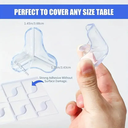 Furniture Table Corner Protector T-Shape Children's Anti-collision Table Corner Protector Baby Safety Table Corner Protector