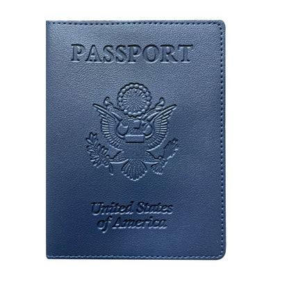 Passport Holder Cover Wallet Travel Essentials RFID Blocking Leather Card Case International Travel Must Haves Travel Accessorie