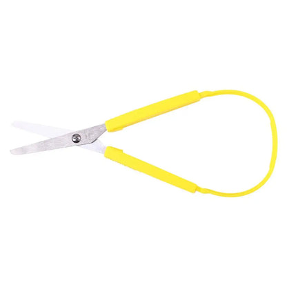 Cutting Paper Stationery School Office for Children Adults Adaptive Scissors Loop Scissors Cutting Supplies Yarn Cutter