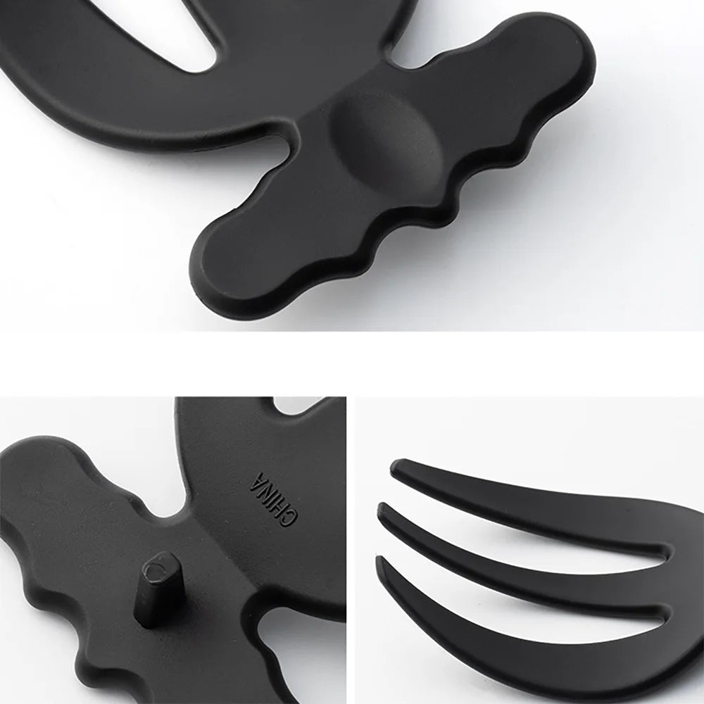 2 Pieces Salad Hands Multifunctional Salad Mixing Kitchen Utensil Tossing Tool Tool Salad Tongs Fruit Claw Salad Accessories