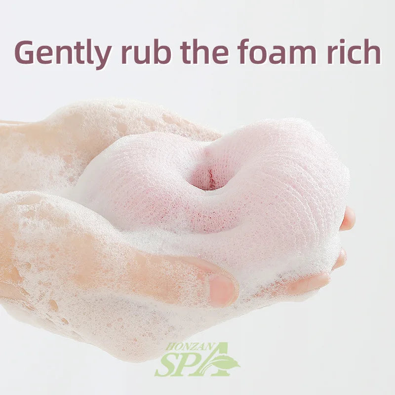 1pcs Bathing Tool, Bath Scrubber, Bath Brush, Bubble Cleaning, Mud Rubbing, Bath Ball, Bath Brush, Flower Bath Towel