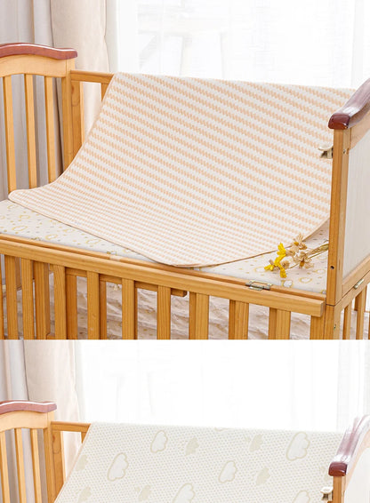 Diaper Changing Pad Changing Mat Covers Washable Waterproof Nappy Newborn Reusable Infant Cotton Urinal Mat Breathable Baby