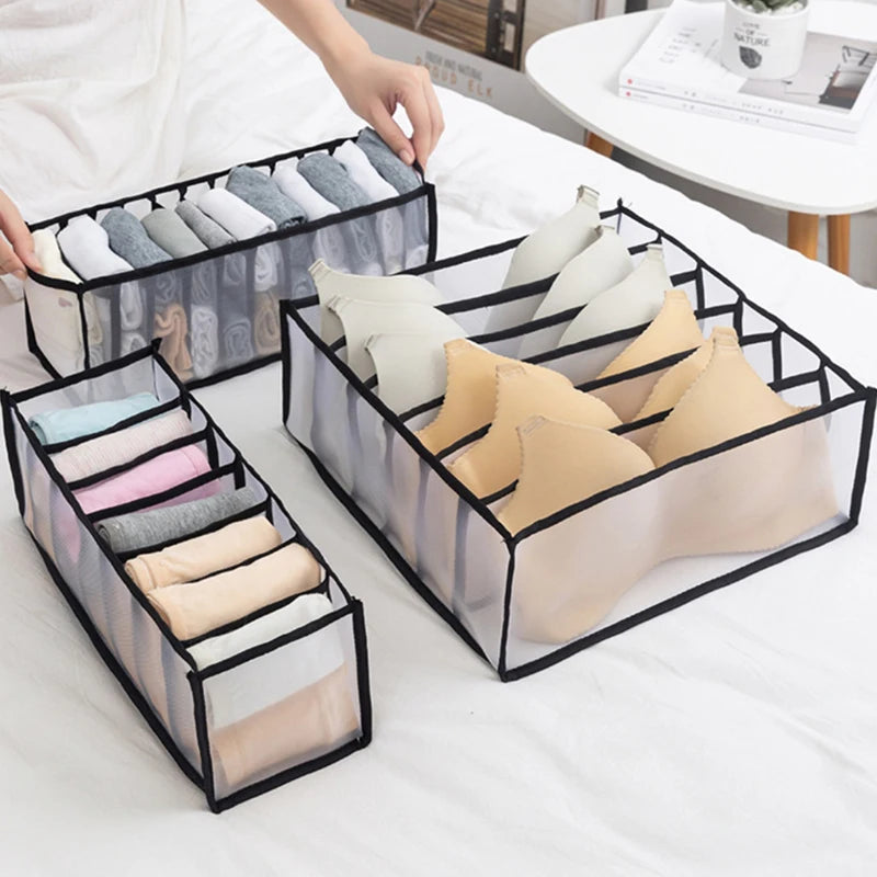 Closet Organizer Underwear Organizer For Wardrobe Clothes Organizers Cabinets Drawer Organizers Bra Socks Storage Organizer Box