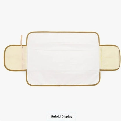 Foldable Diaper Changing Pad Bear Waterproof Baby Infant Diaper Urine Mat Detachable Easy To Clean Bedding Changing Cover Pad