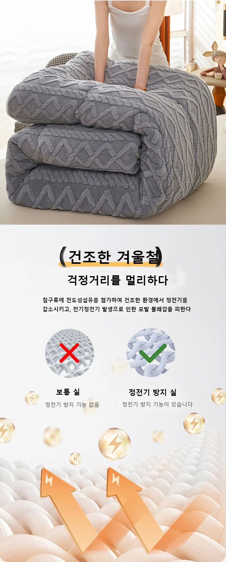 New Super Thick Winter Warm Blanket for Bed Artificial Lamb Cashmere Weighted Blankets Soft Comfortable Warmth Quilt Comforter