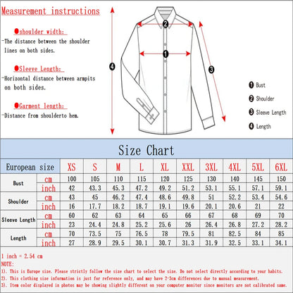 Luxury Printed Shirt Men's Long Sleeve Slim Casual Shirt High Quality Fashionable Popular Korean Extra Large Size Men's XS-6XL