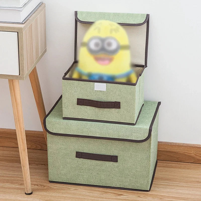 Clothes Storage Box Organizer Box Boxes For Bedroom Space Large Room Home Organization Garden