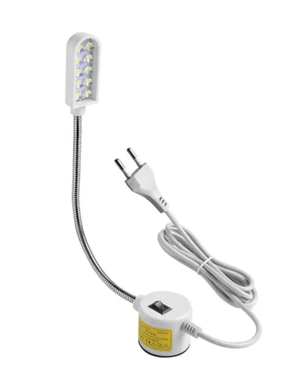 10/30LEDs Sewing Machine Light LED Portable Work Light,Flexible Gooseneck Lampe with Magnetic Base for Workbench Lathe