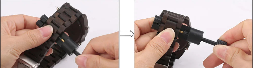 Men's Wooden Wrist Watches for Men Chronograph Fashion Wristwatches Business Blue Wood Mens Watches Clock reloj madera hombre