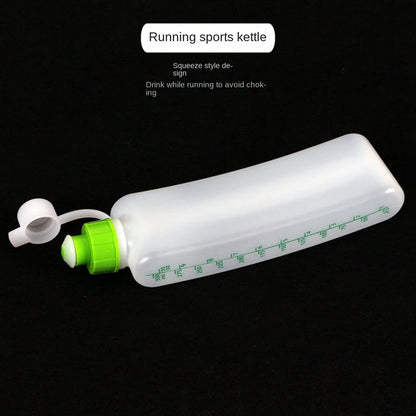 1 Piece Curved Water Bottles Large Capacity Water Bottles Outdoor Sports Water Bottles Running Fitness Belt Soft Kettle