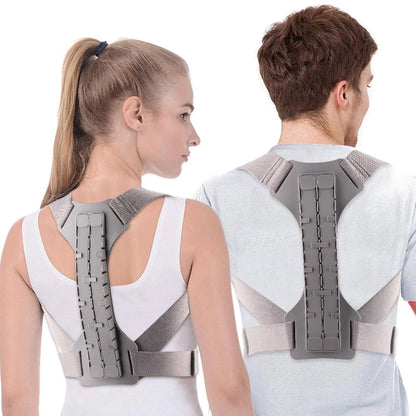 Posture Corrector Easy Wearing Concealed Back Brace with Adjustable Belt, Breathable Back Straightener for Improving Hunchback