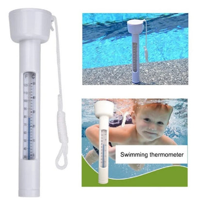 New  Portable swimming pool floating thermometer Bathtub fish pond thermometer Special thermometer measuring pool accessories
