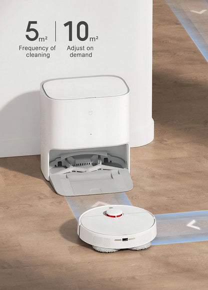 XIAOMI MIJIA Self Robot Vacuum Cleaners Mop 2 Smart Home Sweeping High Speed Rotary Scrubbing 5000PA Cyclone Suction LDS Laser