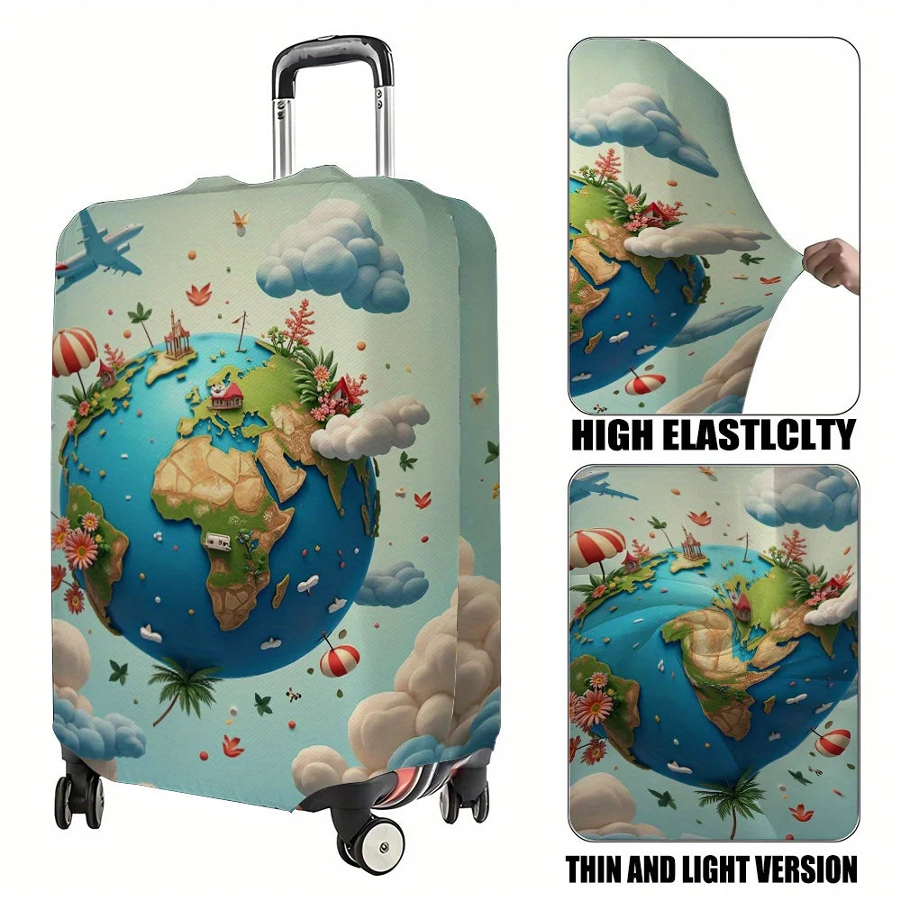 Washable travel essentials, luggage case, flexible travel accessories for trolley cases