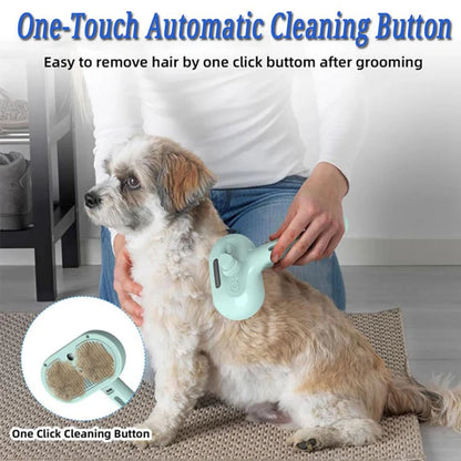 Pet Spray Hair Comb Pet Hair Remover Cleaning Brush Cats Grooming Dematting Water Mist Humidifier Hair Comb Dogs Tool