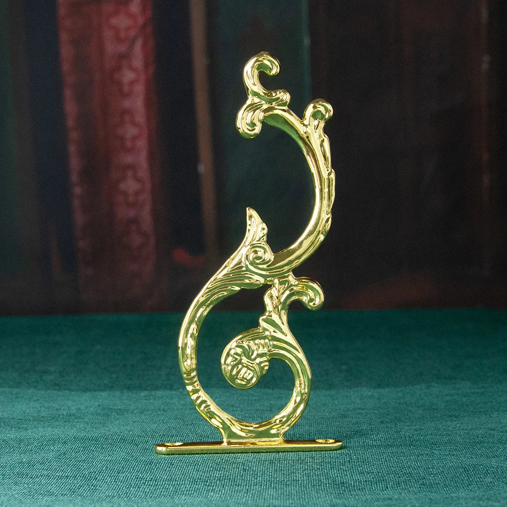 HT Chalice Orthodox Church Supplies Gold Engraved And Embossed Church Wall Hook Incense Burner Hook Set