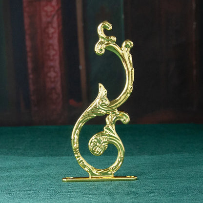 HT Chalice Orthodox Church Supplies Gold Engraved And Embossed Church Wall Hook Incense Burner Hook Set