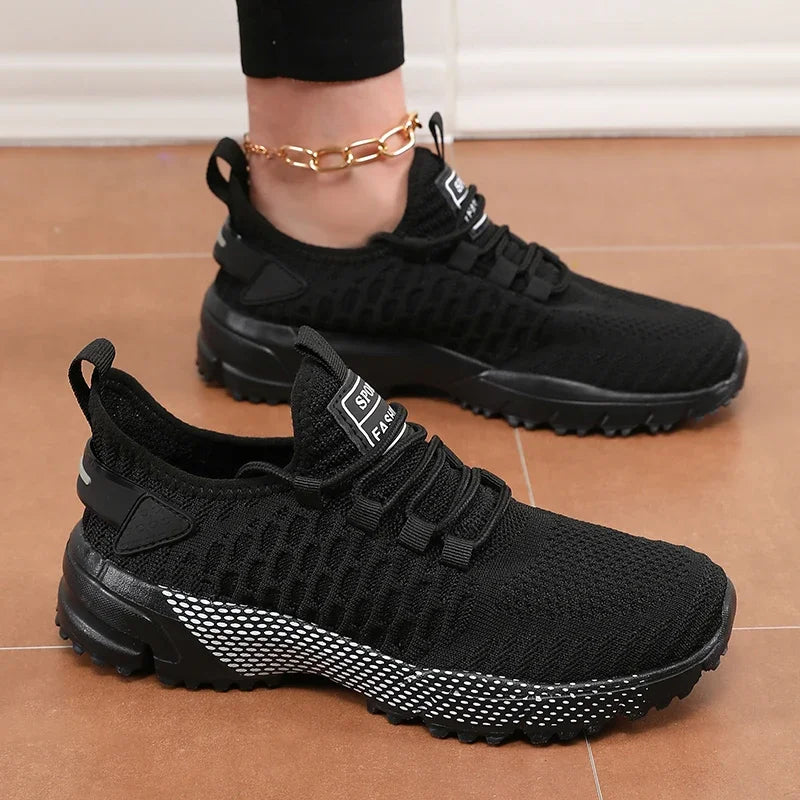 Women's Sports Shoes Summer Fashion Breathable Mesh Trendy Shoes Multifunctional Lightweight Running Sneakers Zapatos De Mujer