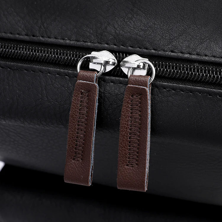 17.3-inch laptop backpack - Business briefcase, large capacity, adjustable shoulder straps, travel backpack