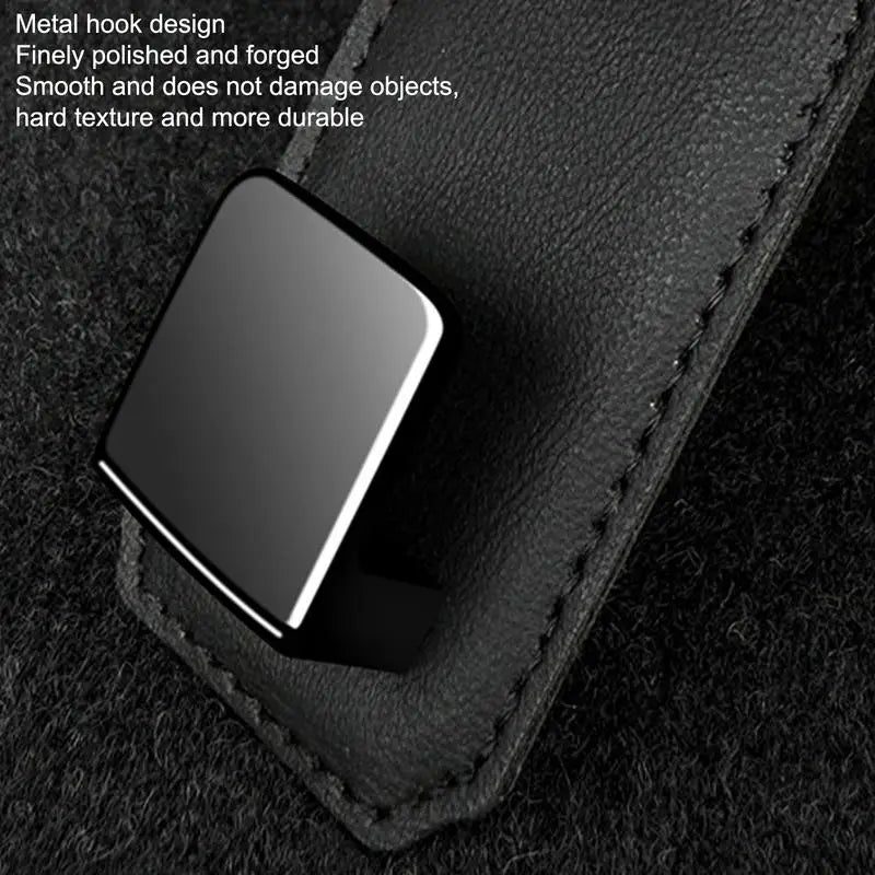 Car Seat Hooks For Headrest Small Car Back Seat Hanger Car Purse Hook Seatback Bag Holder Car Interior Accessories For Purse
