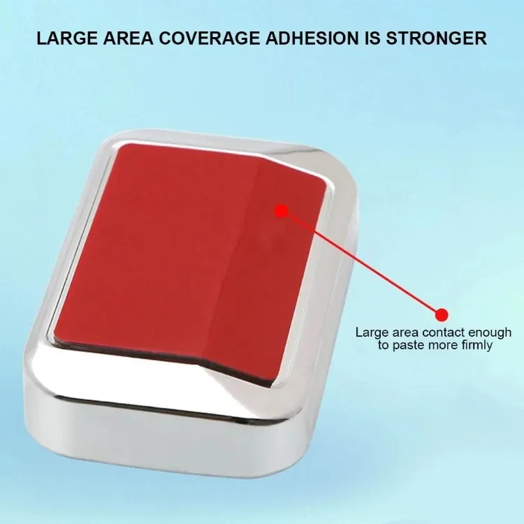 2Pcs Car Convex HD Mirror for Back Passenger Adjustable Self-Adhesive Blind Spot Rear View Mirror Wide Angle Rearview Mirror