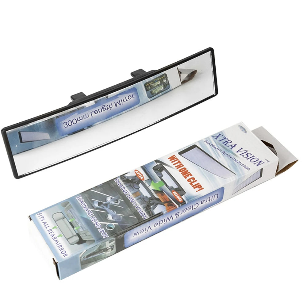 Universal Car Mirror Anti Glare Wide-angle Panoramic Rearview Mirror Auto Reverse Back Parking Reference Rear Mirror Car-styling