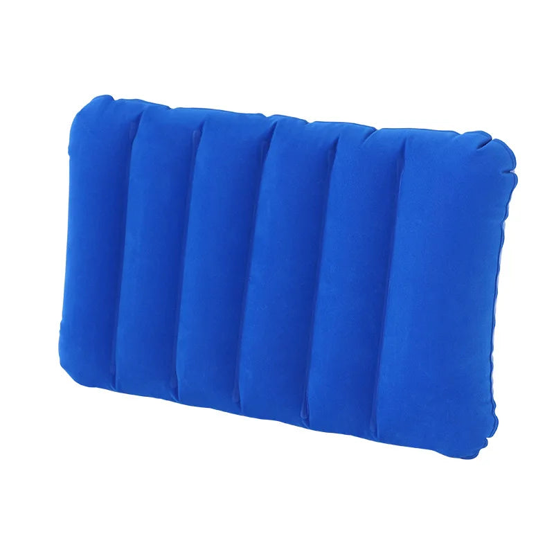 Camping Pillow Travel Inflatable Pillow Air Cushion Pillows Outdoor Climbing Hiking Sleep Cushion Square Lnflatable Pillows