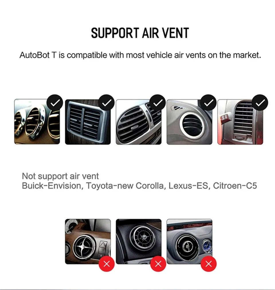 Magnetic car Phone Holder Air Vent Mount Mobile Phone Stand For iPhone xiao mi redmi smartphone