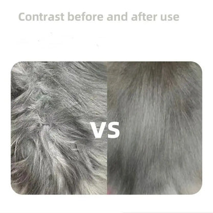 Anti-Static Pet Spray Hair Comb Demating One-click Cleaning Button Steam Spray Hair Remover Massaging Removes Loose Fur