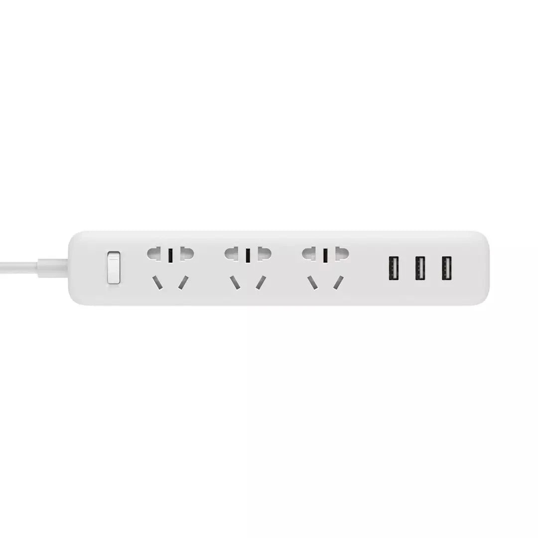 Original Xiaomi Smart Home Electronic Power Strip Socket Fast Charging 3 USB with 3 Sockets Standard Plug For Smart Home Life