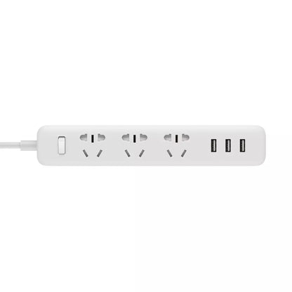 Original Xiaomi Smart Home Electronic Power Strip Socket Fast Charging 3 USB with 3 Sockets Standard Plug For Smart Home Life