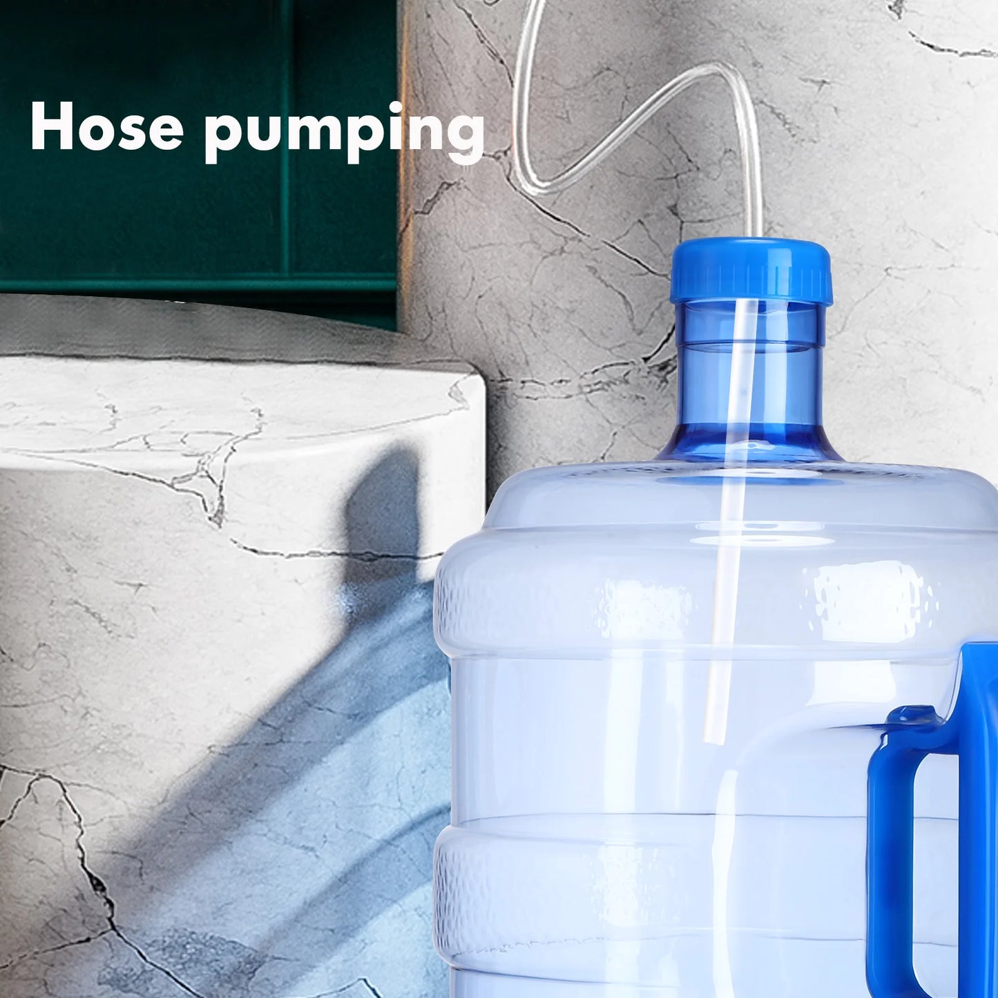 10L Durable Plastic Water Jug Portable Container For Home Outdoor Drinking Storage Carrier Pencil Bags Water Dispenser Bucket