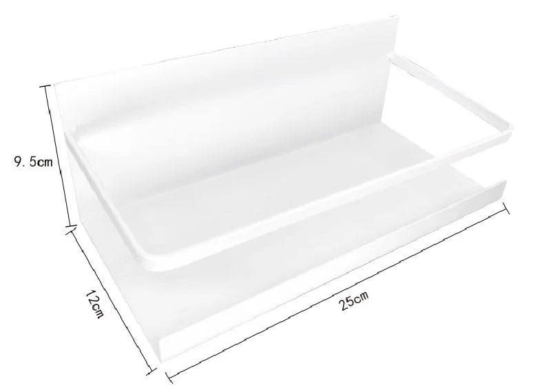 Hanging Refrigerator Organizer Magnetic Shelf Fridge Seasoning Storage Holder Wall Hanger Organizer Condiments Rack Kitchen Tool